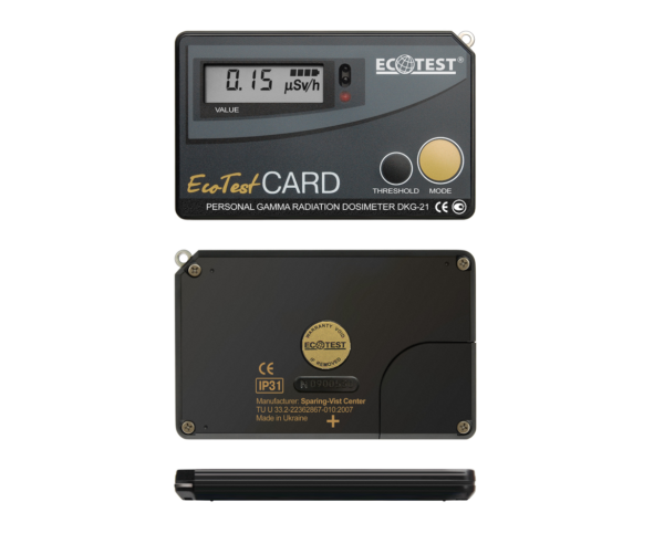 DKG-21 EcotestCARD Personal Gamma Radiation Dosimeter - Image 2